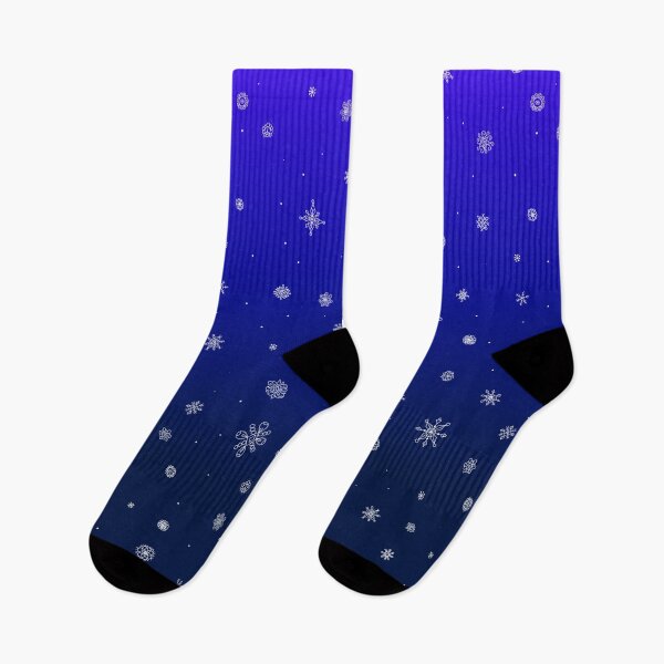 Item preview, Snowflake Pattern Blue Night Sky  designed and sold by Deborah Camp.