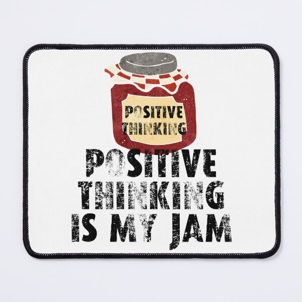 Item preview, Positive thinking is my jam designed and sold by movie-popcorn.