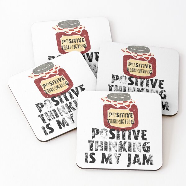 Item preview, Positive thinking is my jam designed and sold by movie-popcorn.