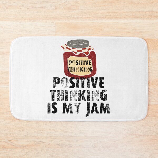 Item preview, Positive thinking is my jam designed and sold by movie-popcorn.