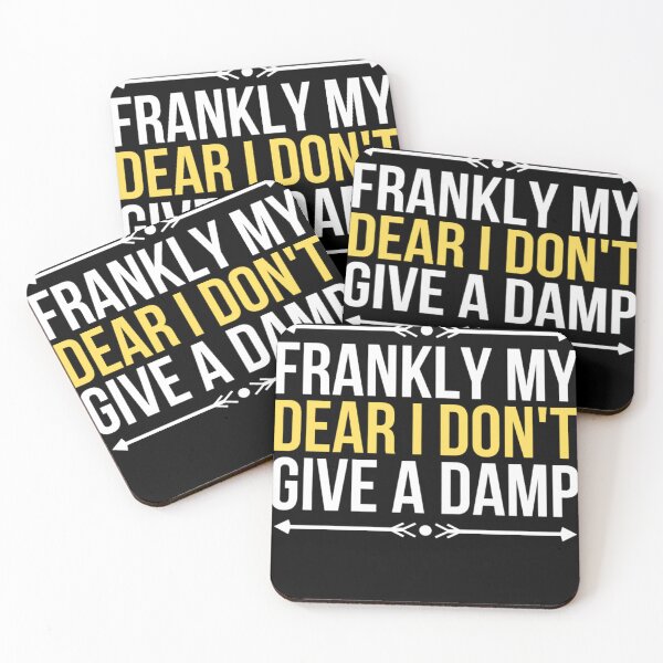 Item preview, Frankly My Dear I Dont Give A Damn vintage Funny Quotes designed and sold by chetan786.