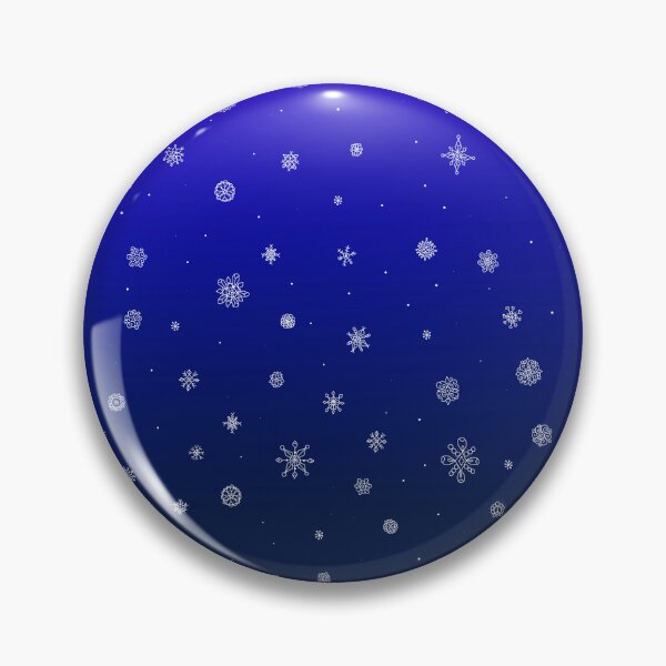 Item preview, Snowflake Pattern Blue Night Sky  designed and sold by Deborah Camp.
