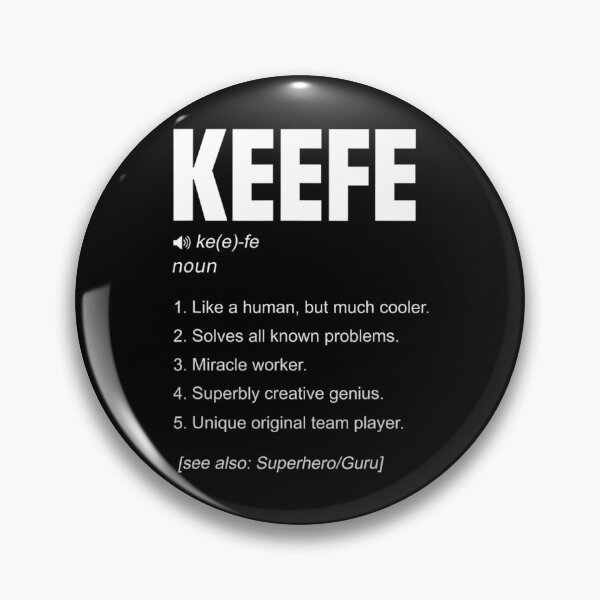 Artikelvorschau, Keefe Vorname Spitzname Alias Personalisierter Eindeutiger Name entworfen und verkauft von DaDanhabit.