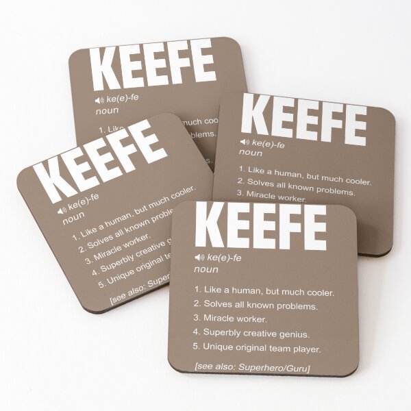 Item preview, Keefe First Name Nickname Alias Personalized Unique Name designed and sold by DaDanhabit.