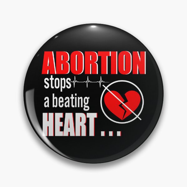 Item preview, Abortion Stops A Beating Heart designed and sold by PansyBoyd.