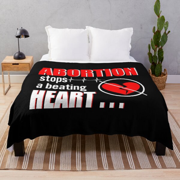 Item preview, Abortion Stops A Beating Heart designed and sold by PansyBoyd.