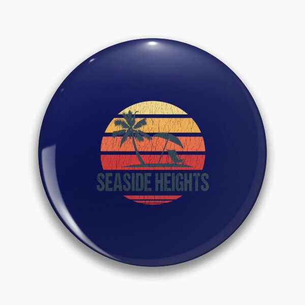 Item preview, Seaside Heights NJ Beach Retro Hoodie Sweatshirt DISTRESSED designed and sold by ZuyZanggg.