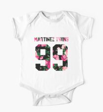Martinez Twins - Colorful Flowers One Piece - Short Sleeve