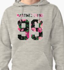 Martinez Twins - Colorful Flowers Pullover Hoodie