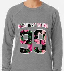 Martinez Zwillinge - bunte Blumen Leichtes Sweatshirt