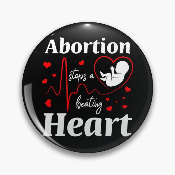 Item preview, Abortion Stops A Beating Heart designed and sold by PansyBoyd.