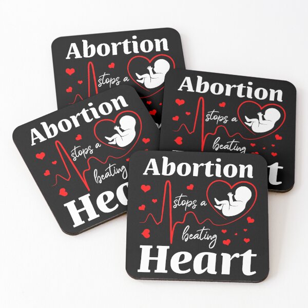 Item preview, Abortion Stops A Beating Heart designed and sold by PansyBoyd.