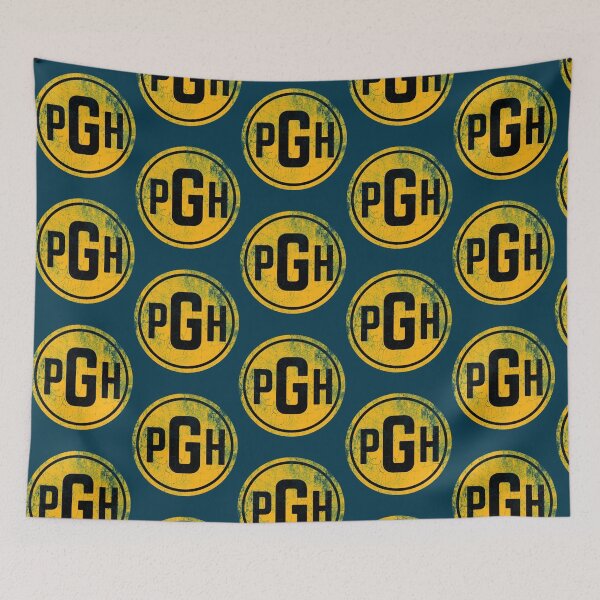 Item preview, Pittsburgh PGH Circle Vintage designed and sold by Shaeffestore.