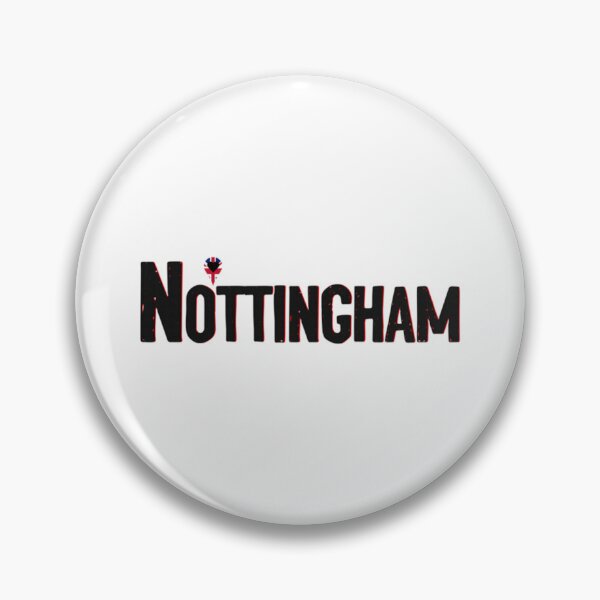 Item preview, Nottingham Love Location Pin      designed and sold by DanielRimkus1.