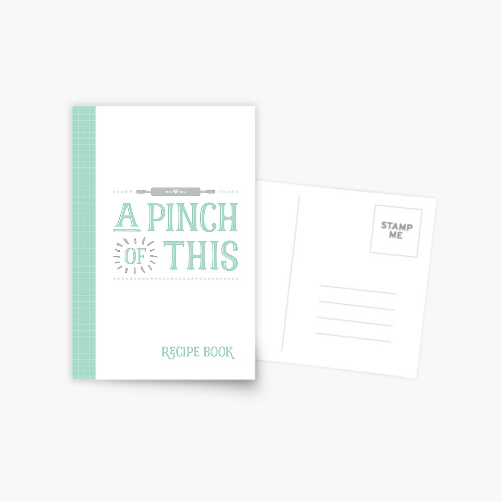 A Pinch Of This Recipe Book Poster for Sale by joywoods