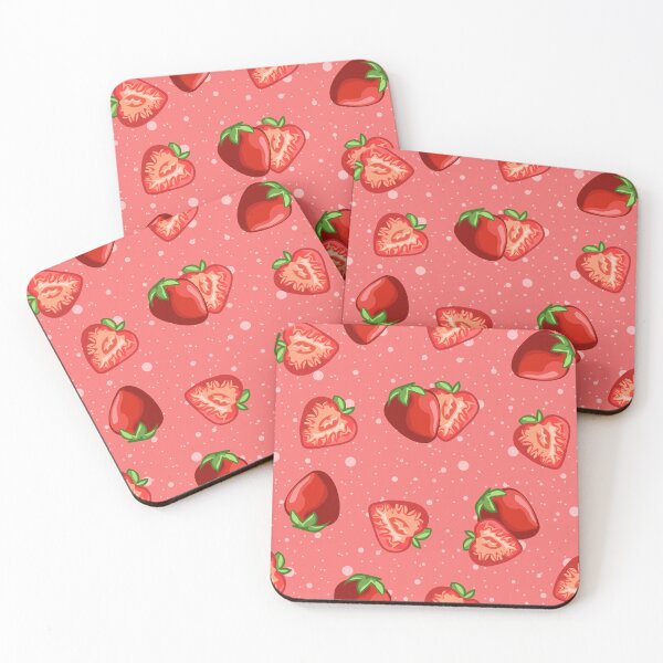 Item preview, Fresh Strawberry Seamless Pattern designed and sold by theredsharp.