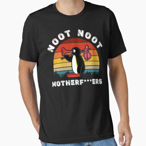 Vista previa del artículo con la obra «Noot Noot Pingu Camisa Noot Meme Regalo, Pingu Noot Noot Motherf», diseñado y vendido por maralynnez.