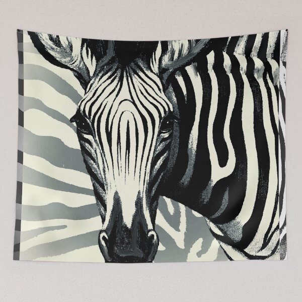 Item preview, Zebra designed and sold by Sasha Art Gallery.