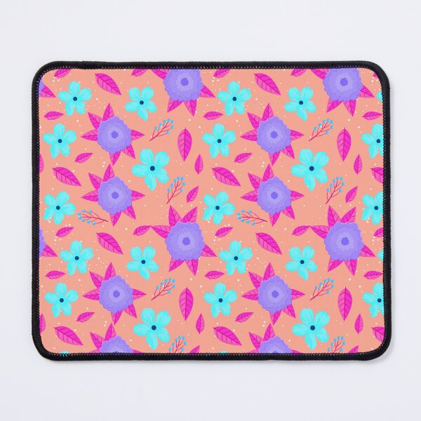 Item preview, Colourful flowers pattern #3 designed and sold by Shiablue.