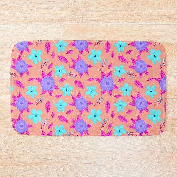Item preview, Colourful flowers pattern #3 designed and sold by Shiablue.
