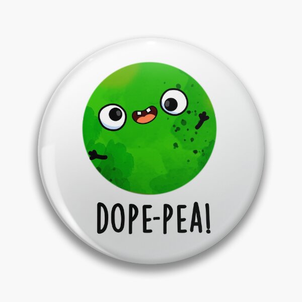 Item preview, Dope-pea Cute Dopey Pea Pun designed and sold by punnybone.