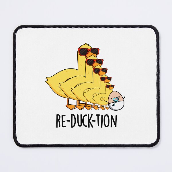 Item preview, Re-duck-tion Funny Animal Duck Puns  designed and sold by punnybone.