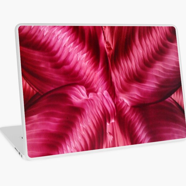 Red Shimmer Laptop Skin