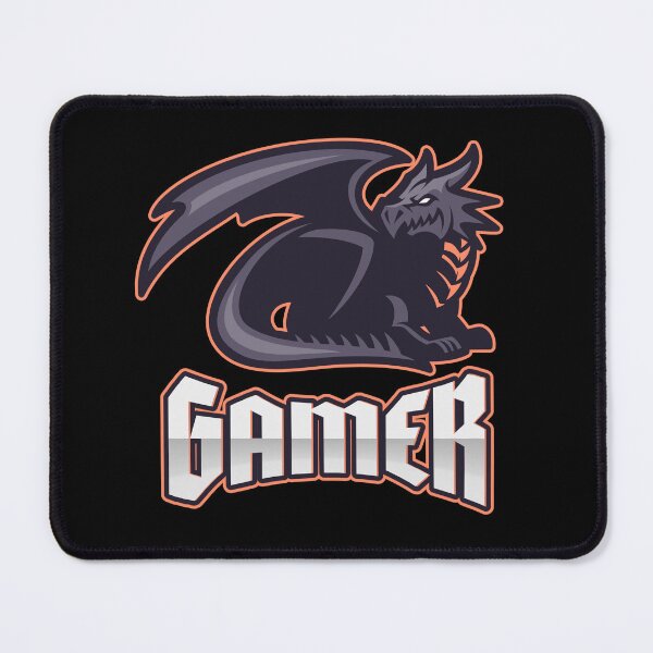Item preview, Gamer with Aggressive Dark Dragon designed and sold by PRIVARSHU.