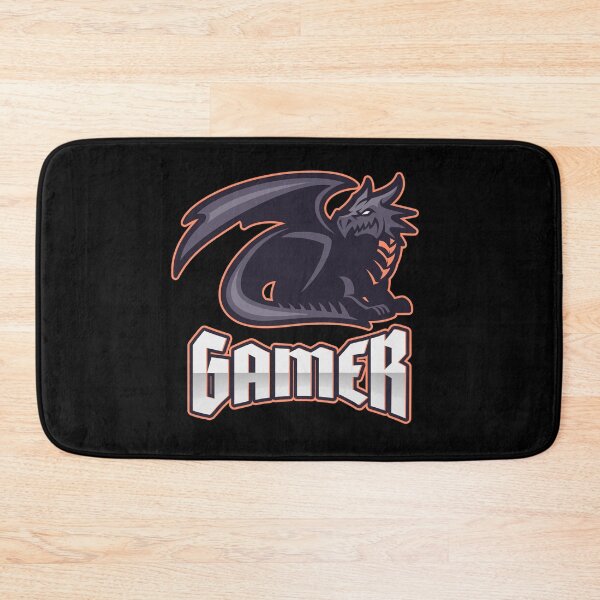 Item preview, Gamer with Aggressive Dark Dragon designed and sold by PRIVARSHU.