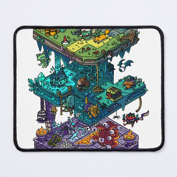 Item preview, Dungeons and isometric dragons designed and sold by KhireeSmith.