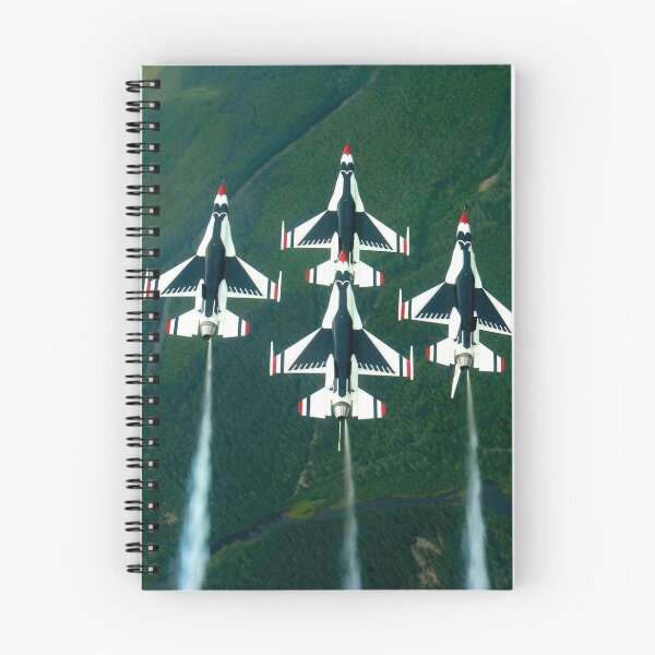 Item preview, The Thunderbird aerial demonstration team performs a loop while in the Delta formation. designed and sold by StocktrekImages.