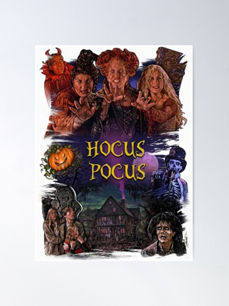 Hocus Pocus 2 Poster For Sale By Phylisho Redbubble 