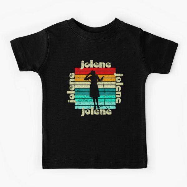 Vista previa del artículo con la obra «Jolene Retro Vintage Nombre Cantante Canción Diversión Letra», diseñado y vendido por ZinKhon.
