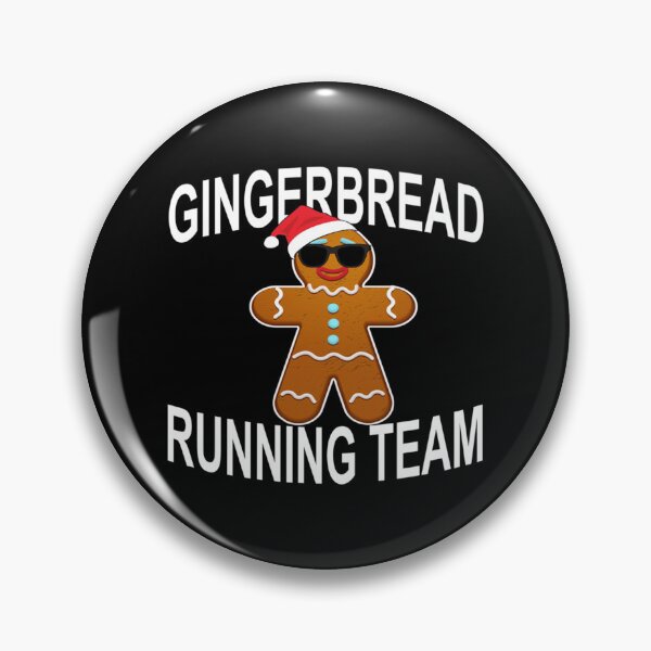 Item preview, Gingerbread Running Team Funny Gingerbread Christmas Classic T-Shirt designed and sold by felyn3gloria.