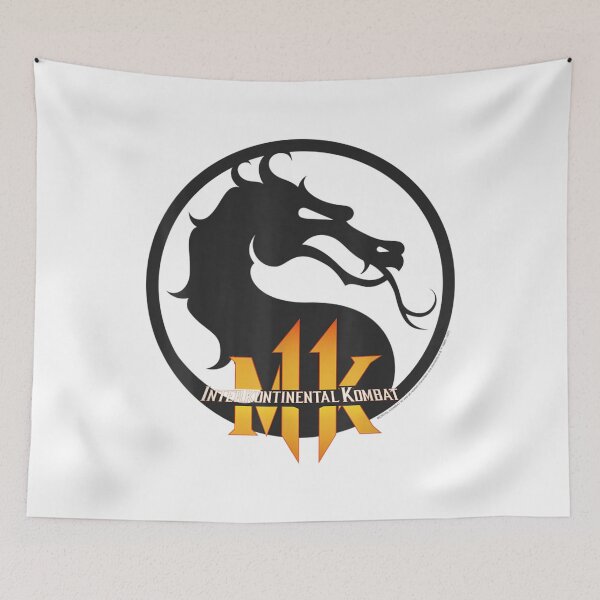 Item preview, Mortal Kombat Interkontinental Kombat Dragon Logo  designed and sold by HeatherRiveraa.