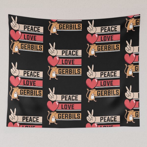 Item preview, Peace Love Gerbils designed and sold by Shellbelle44.