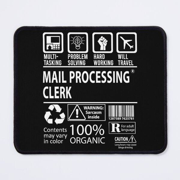 Item preview, Mail Processing Clerk T Shirt - Multitasking Job Gift Item Tee designed and sold by watkinsmat.