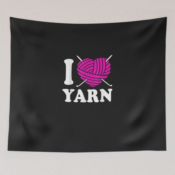 Item preview, Knitting Crochet I Love Yarn  Lon designed and sold by barickcwwertz.