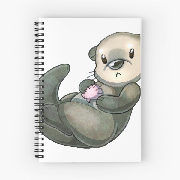 Item preview, Otter With Shell designed and sold by Brooke Hilt.
