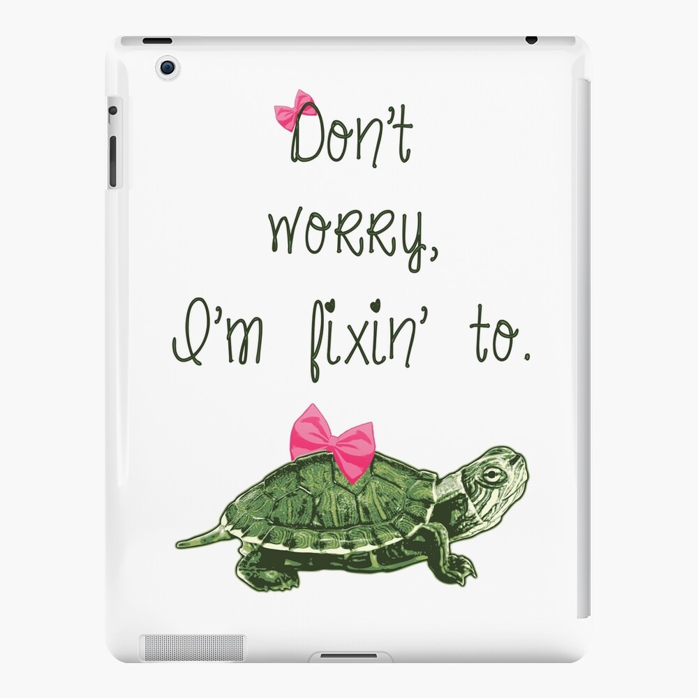 Southern Sayings - Fixin' To iPad Case & Skin