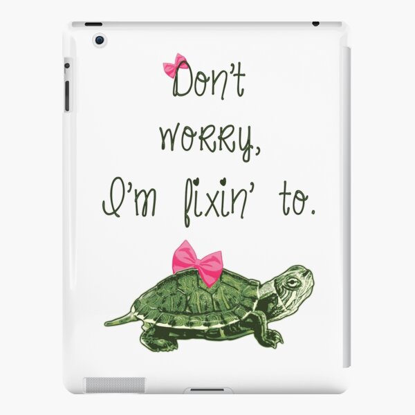 Southern Sayings - Fixin' To iPad Snap Case