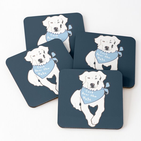 Item preview, CAN’T HEAR THE HATE - Australian Shepherd double merle Deaf dog   designed and sold by EmilyNelson1.