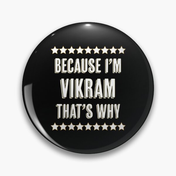 Item preview, Womens Because I'm Vikram That's Why Name Vneck designed and sold by PalakFera.