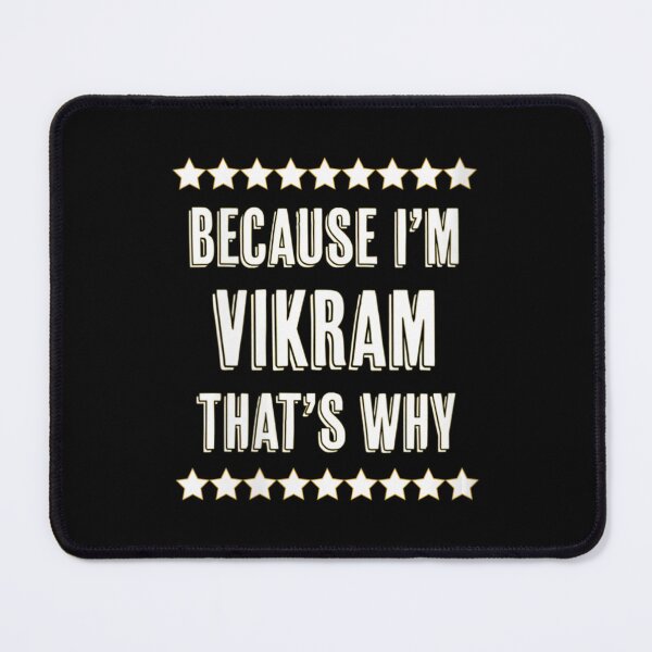 Item preview, Womens Because I'm Vikram That's Why Name Vneck designed and sold by PalakFera.