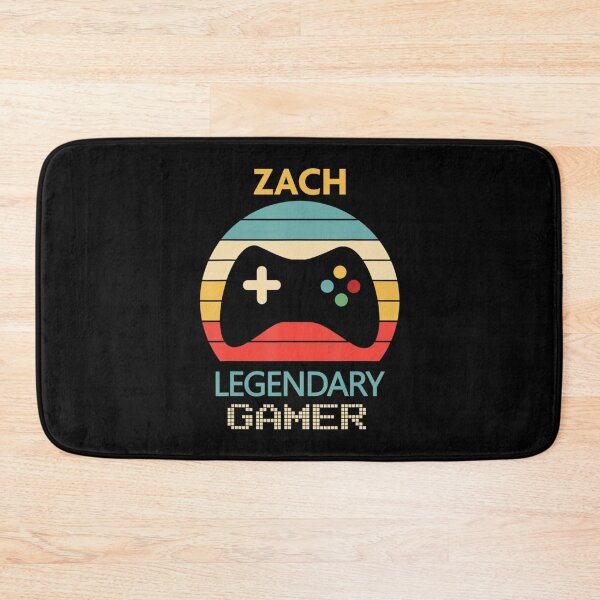 Item preview, Zach Name Personalized Legendary Gamer designed and sold by PalakFera.