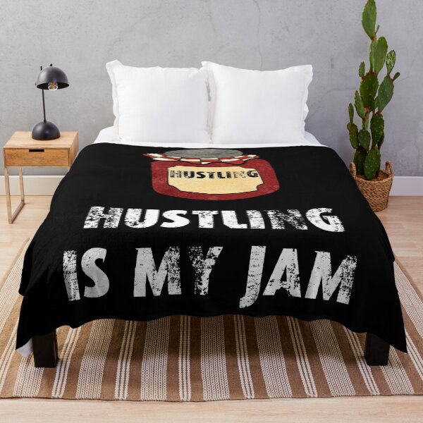 Item preview, Hustling is my jam designed and sold by movie-popcorn.
