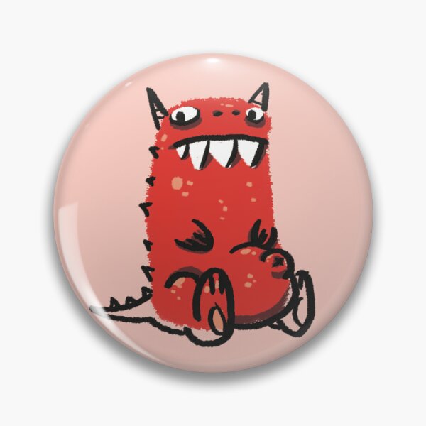 Item preview, Big Chompers Doodle Monster designed and sold by natsdreamlings.