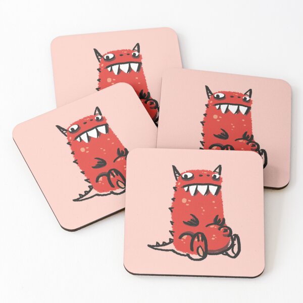 Item preview, Big Chompers Doodle Monster designed and sold by natsdreamlings.
