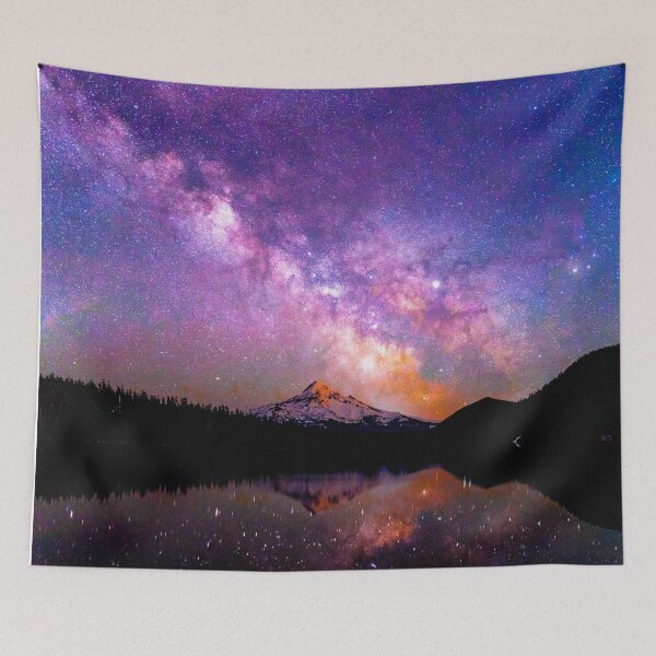 Item preview, WATERSCAPES #26 - Milky Way Rising Over Lake Reflection designed and sold by DEL-Productions.
