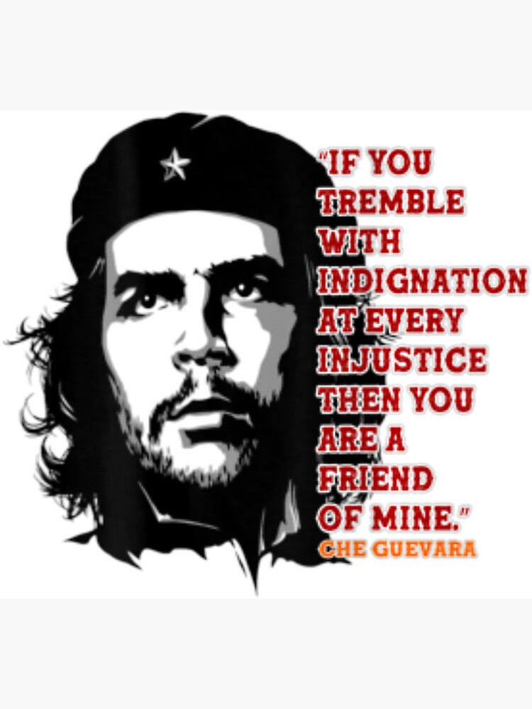 Retro Che Guevara Admirer Revolutionary Quote Meme Long Sleeve T-Shirt